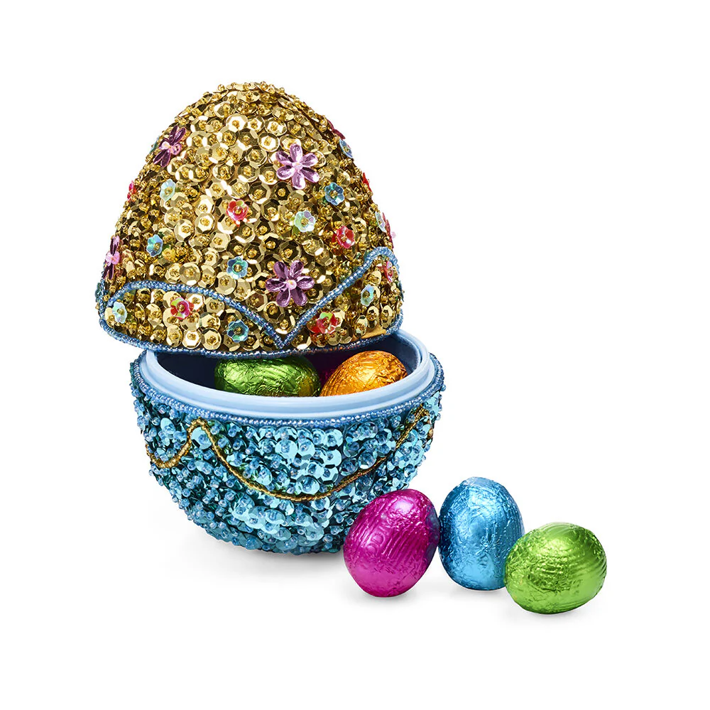 Limited Edition Plush Bunny and Collectible Beaded Egg - Image 2