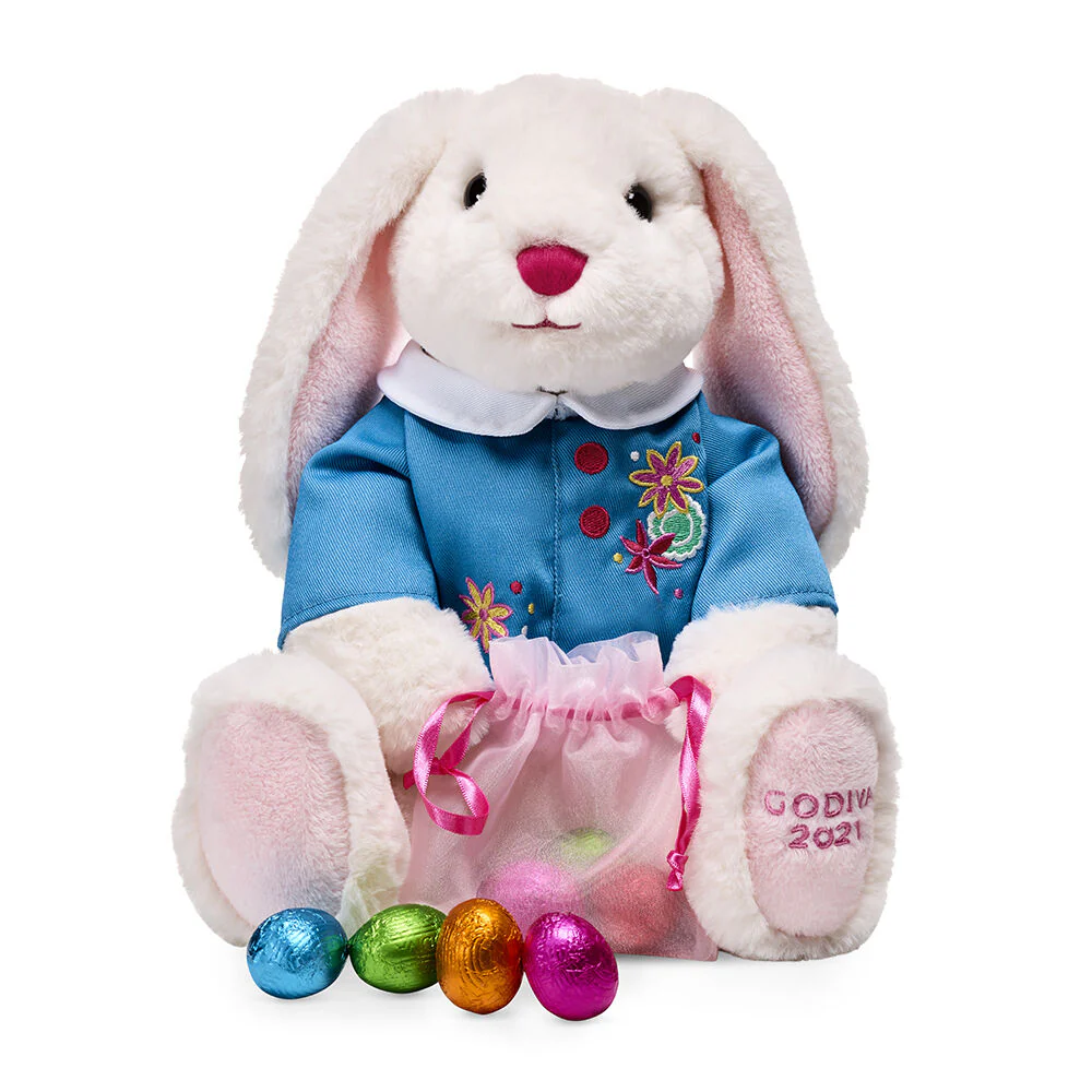 Limited Edition Plush Bunny and Collectible Beaded Egg - Image 4