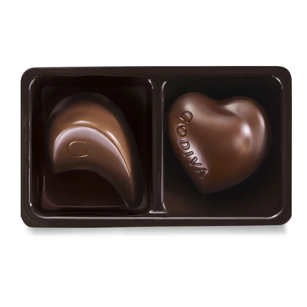 Assorted Chocolate Favor, Gold Ribbon, Set of 12, 2 pc. each - Image 2