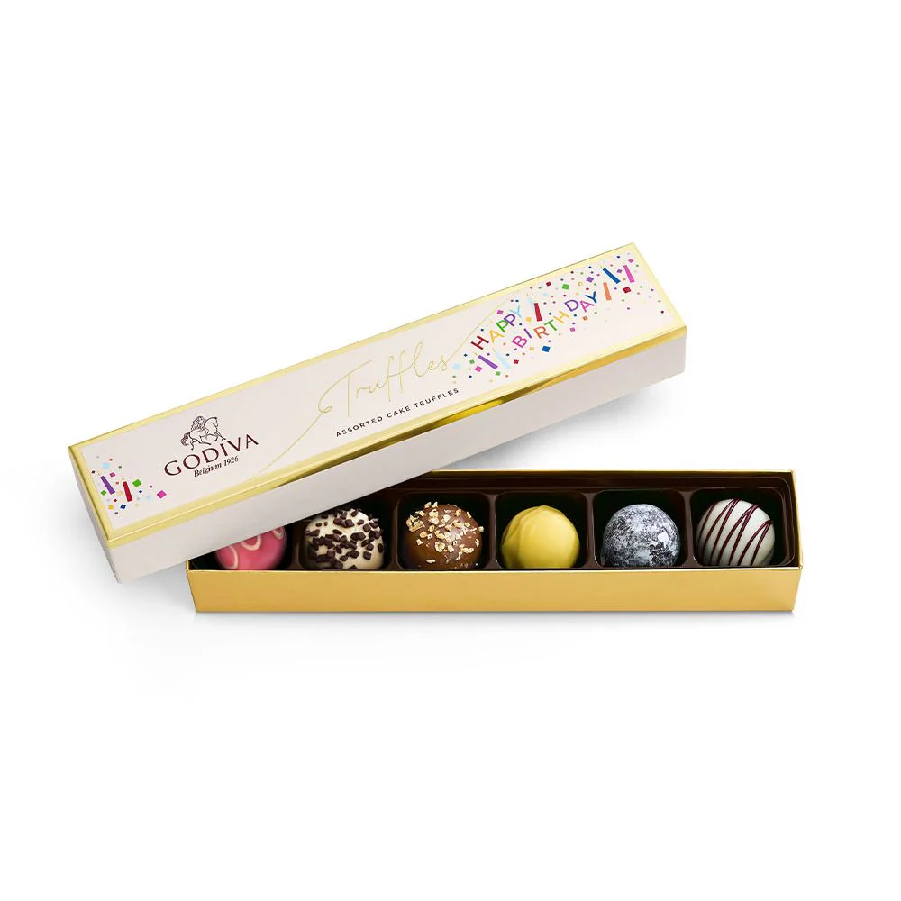 Birthday Cake Truffle Flight, 6 pc.