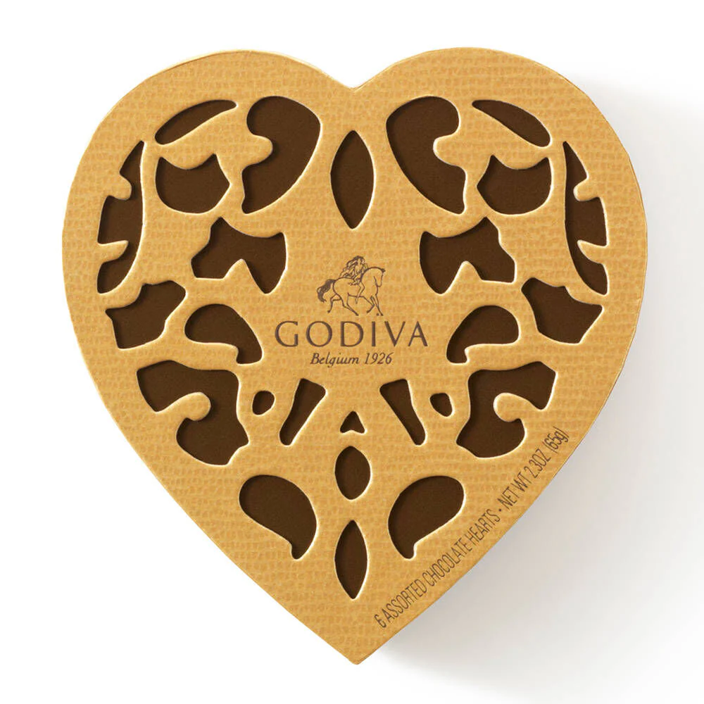6 pc. Heart Gift Box - Small - Image 2