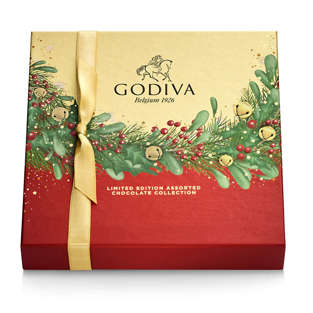 Limited Edition Assorted Chocolate Holiday Gift Box, 9pc. - Image 3