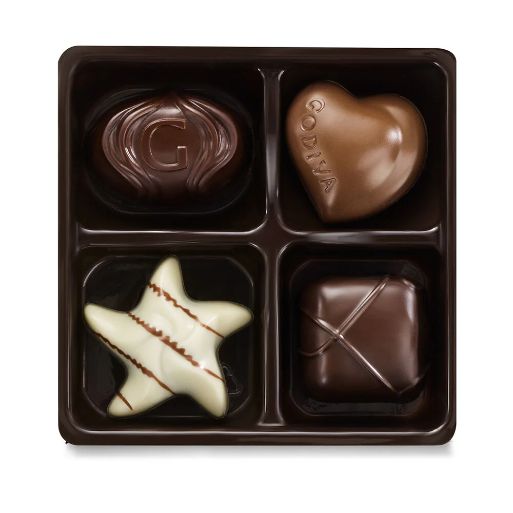 Assorted Chocolate Gold Favor, 4 pc. - Image 2