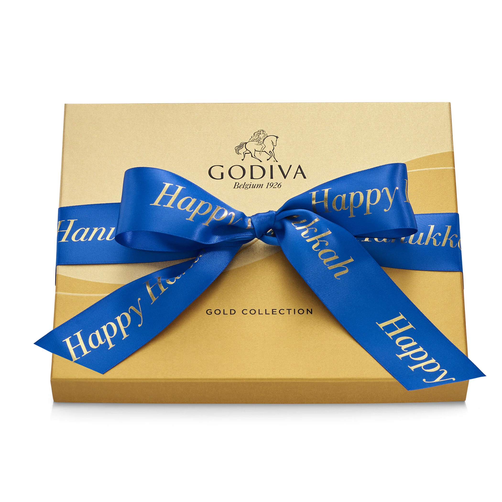 Assorted Chocolate Gold Gift Box, Happy Hanukkah Ribbon, 18 pc. - Image 3