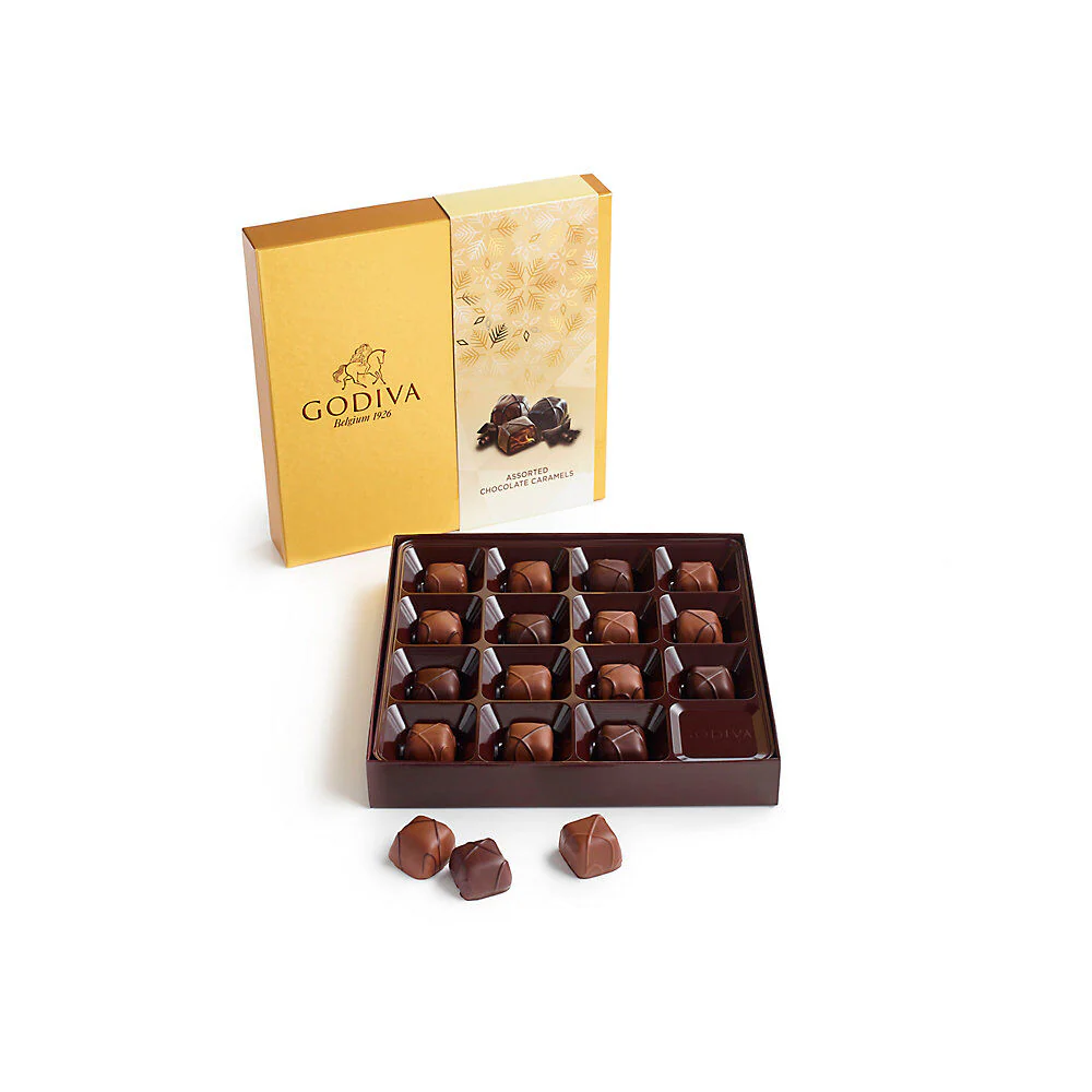 Assorted Caramel Chocolate Gift Box, 15 pc. - Image 3