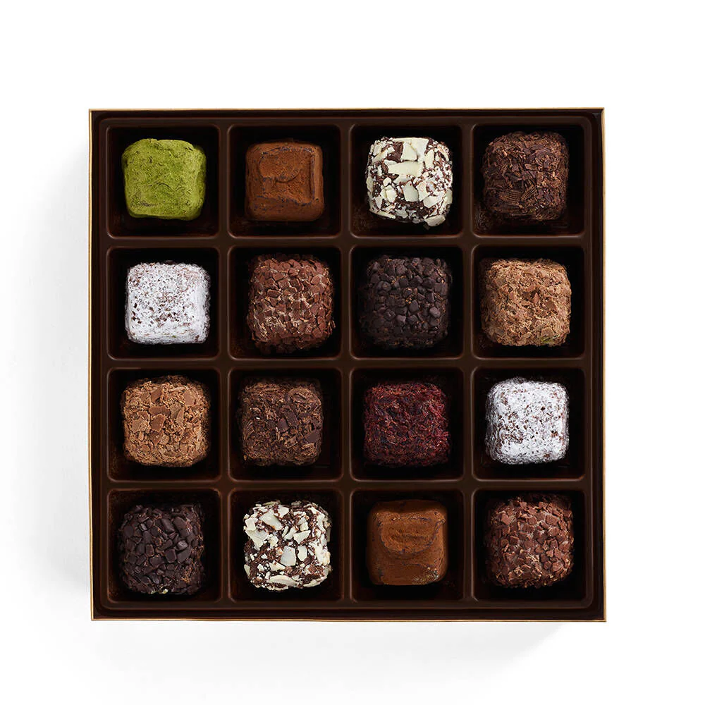 Cube Truffles Gift Box, 16 pc. - Image 2