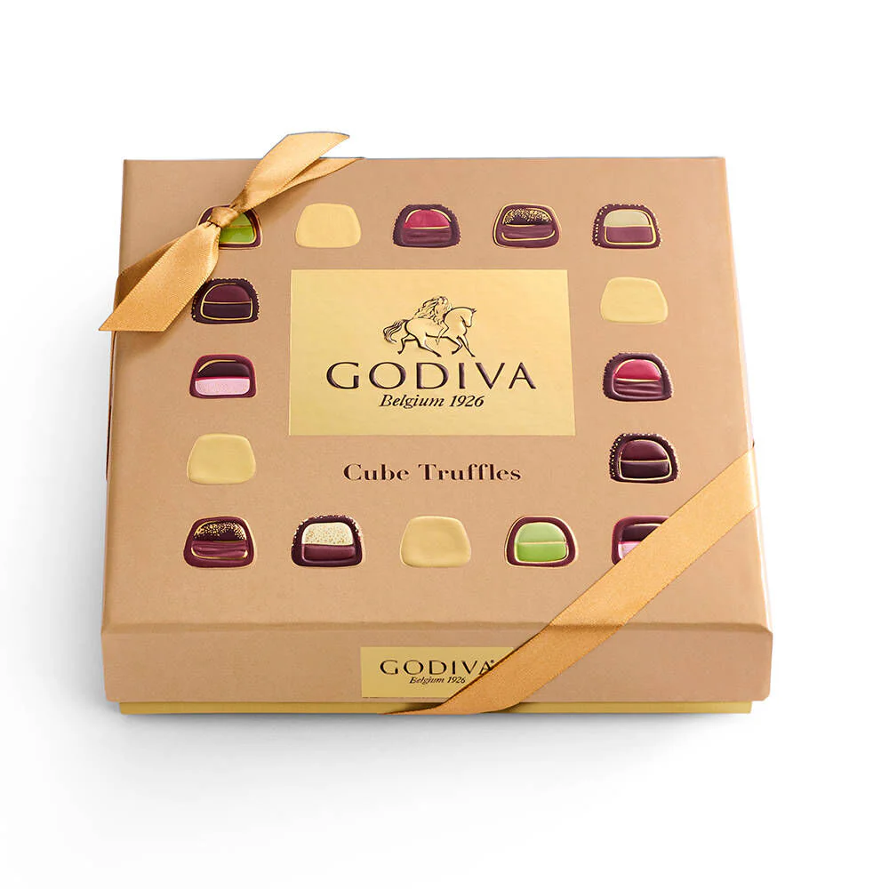 Cube Truffles Gift Box, 16 pc. - Image 3