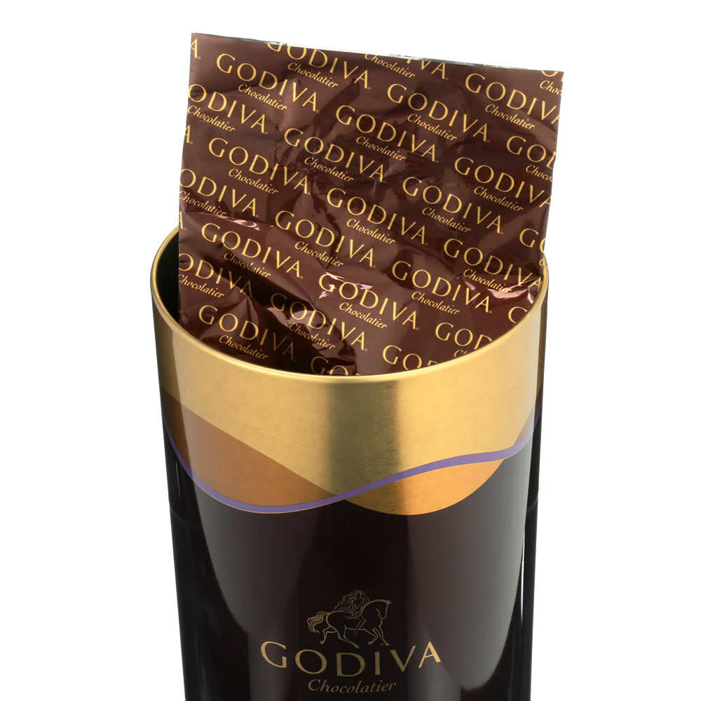 Dark Chocolate Covered Pretzel Canister, 1 lb. - Image 3