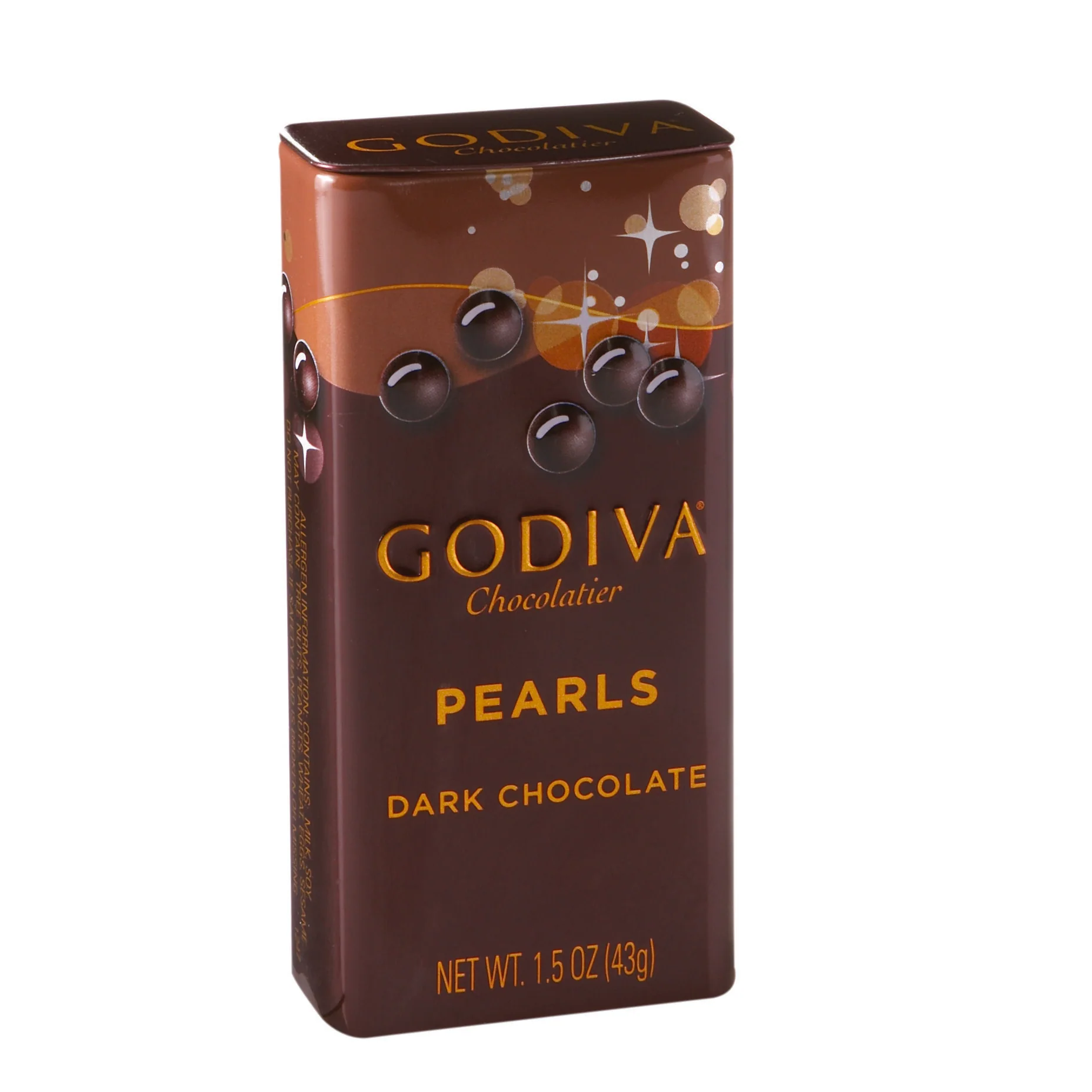 Dark Chocolate Pearls, Set of 18 - Image 2