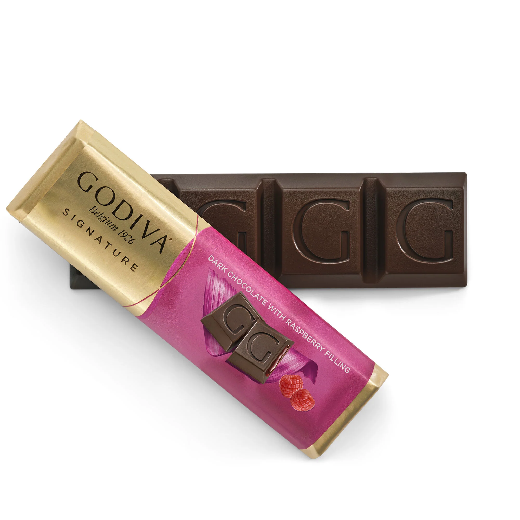 Dark Chocolate Raspberry Bar, Pack of 24 - Image 2