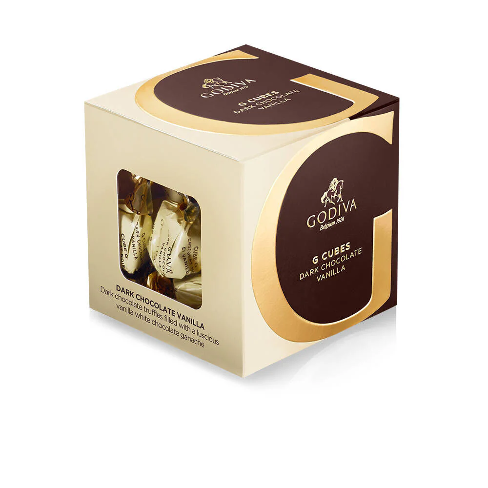 Dark Chocolate Vanilla G Cube Box, 22 pcs. - Image 3