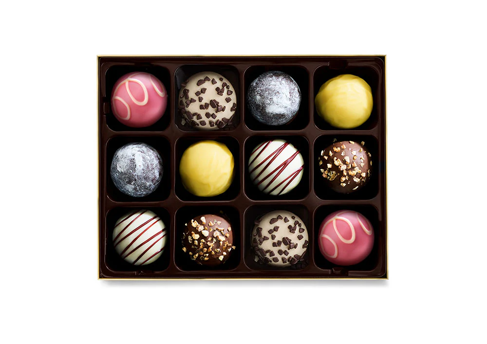 Happy Birthday Truffles Gift Box, 12pc. - Image 2