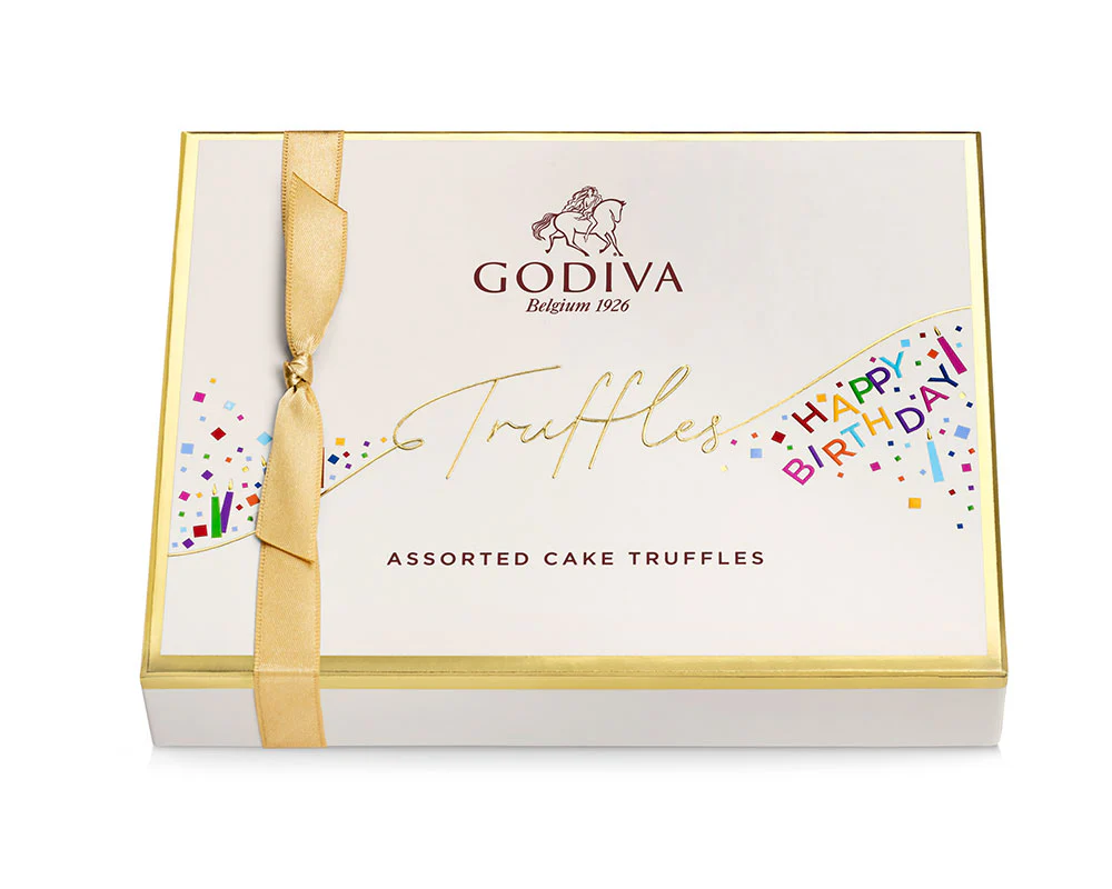 Happy Birthday Truffles Gift Box, 12pc. - Image 3