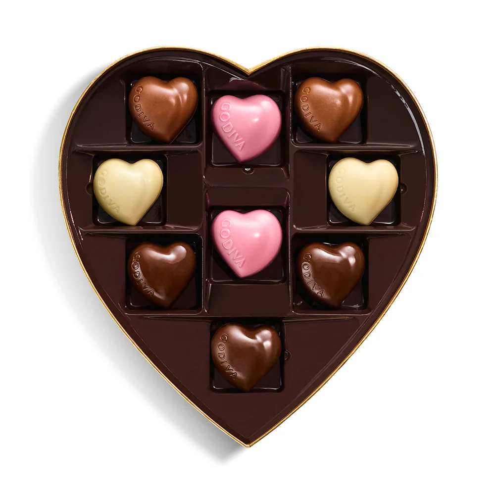 Valentine's Day Heart-Shaped Gift Box, 9pc. - Image 2