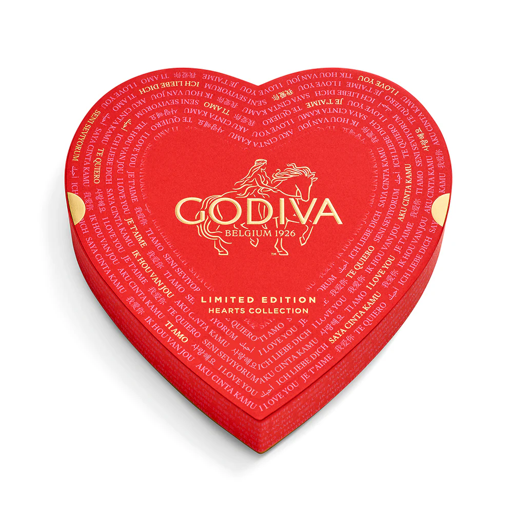 Valentine's Day Heart-Shaped Gift Box, 9pc. - Image 3