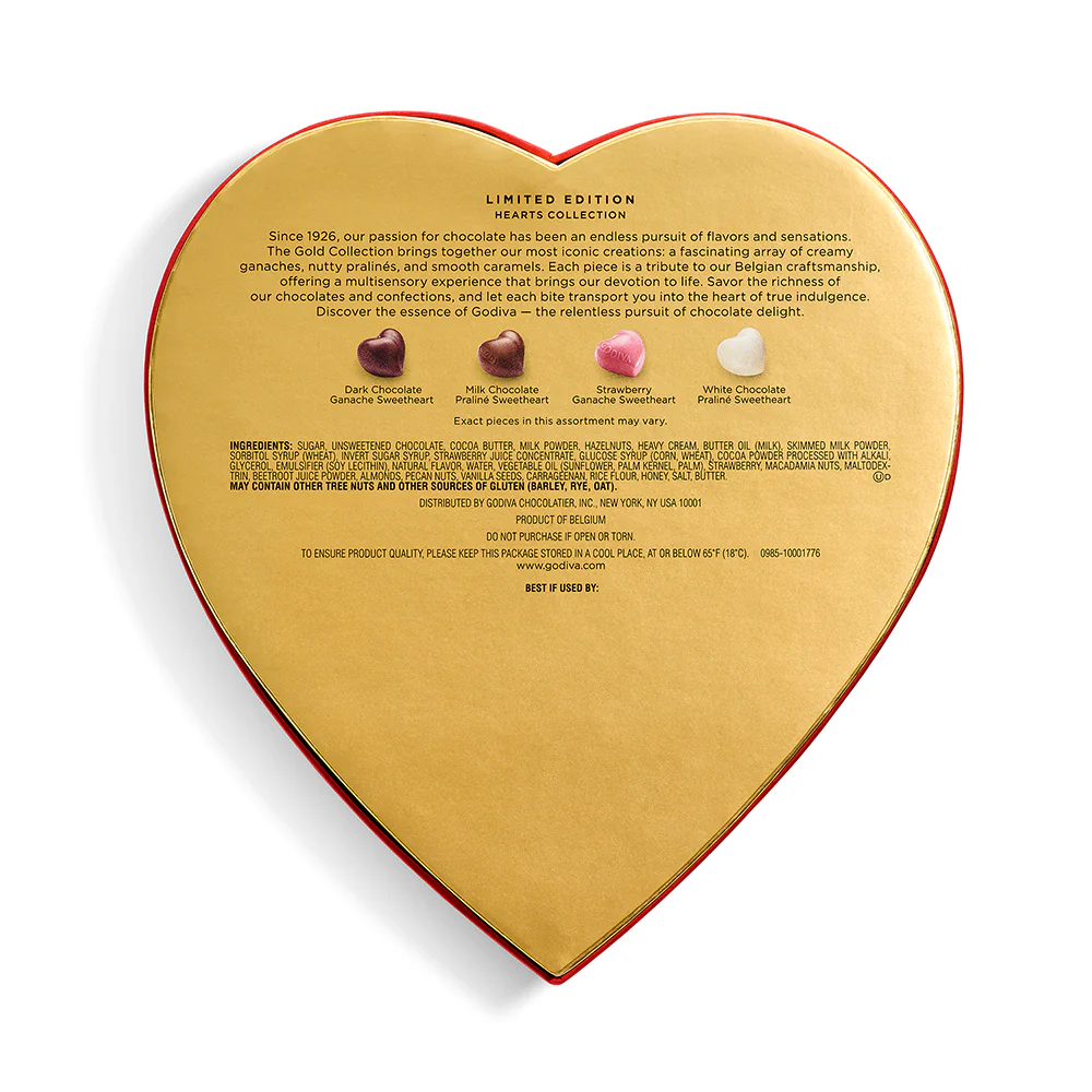 Valentine's Day Heart-Shaped Gift Box, 9pc. - Image 4
