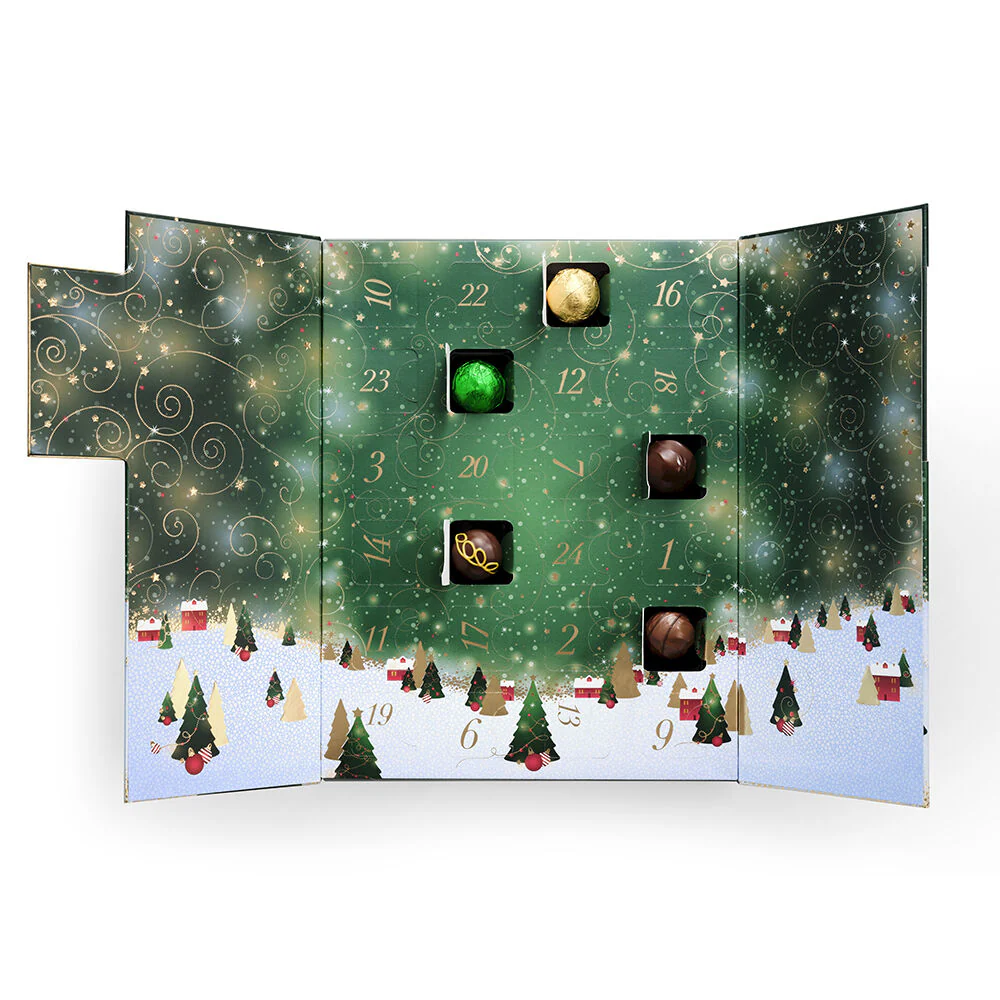 Holiday Chocolate Truffle Advent Calendar - Image 4