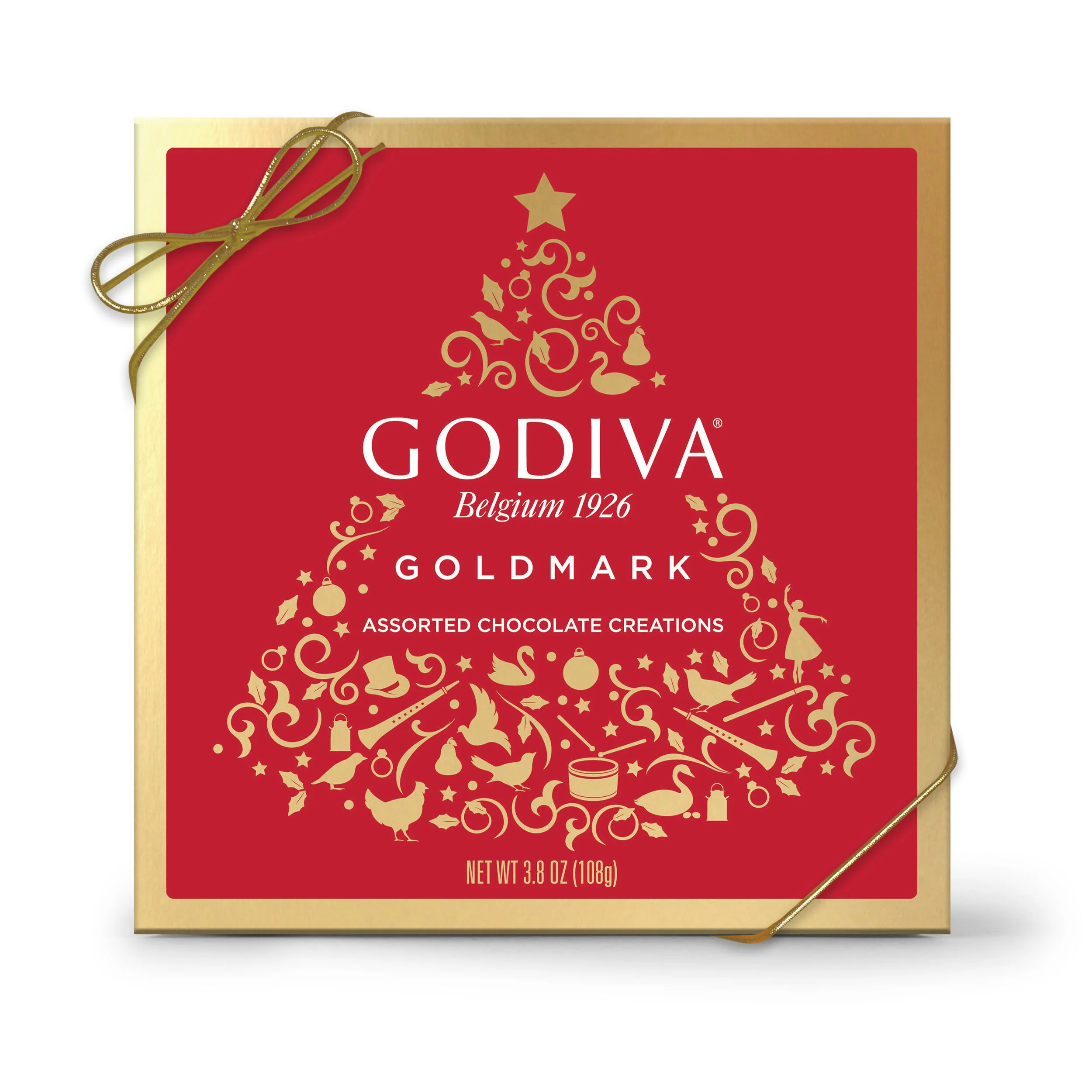Limited Edition Assorted Chocolate Holiday Gift Box, 9pc