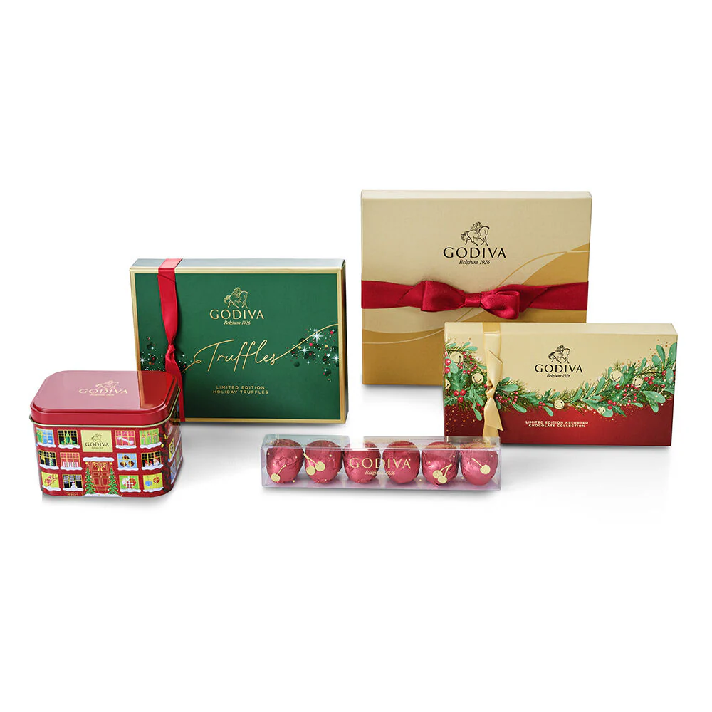 Home For The Holidays Chocolate Gift Basket - Image 2