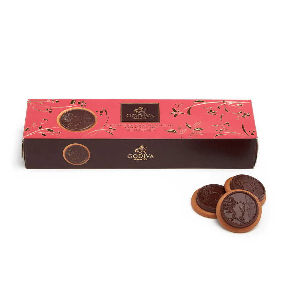 Lady Noir Chocolate Biscuits, 12 pc.