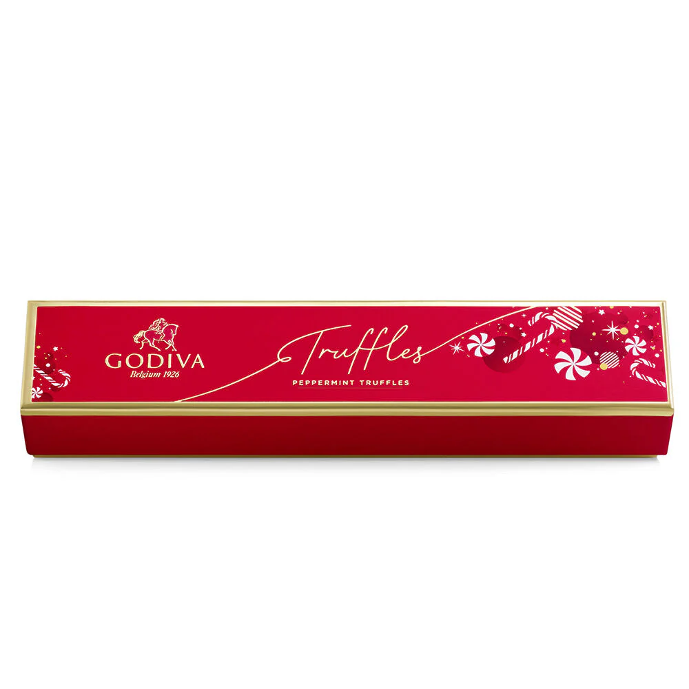 Limited Edition Candy Cane Truffle Gift Box, 6 pc. - Image 3