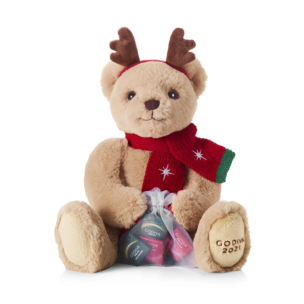 Limited Edition 2021 Holiday Plush Bear - Image 2
