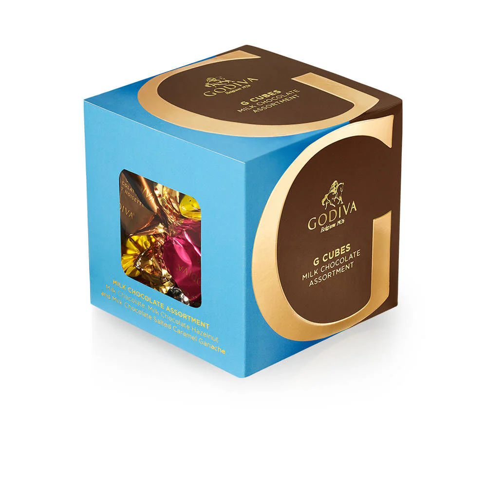 Milk Chocolate Assortment G Cube Box, 22 pcs. - Image 3