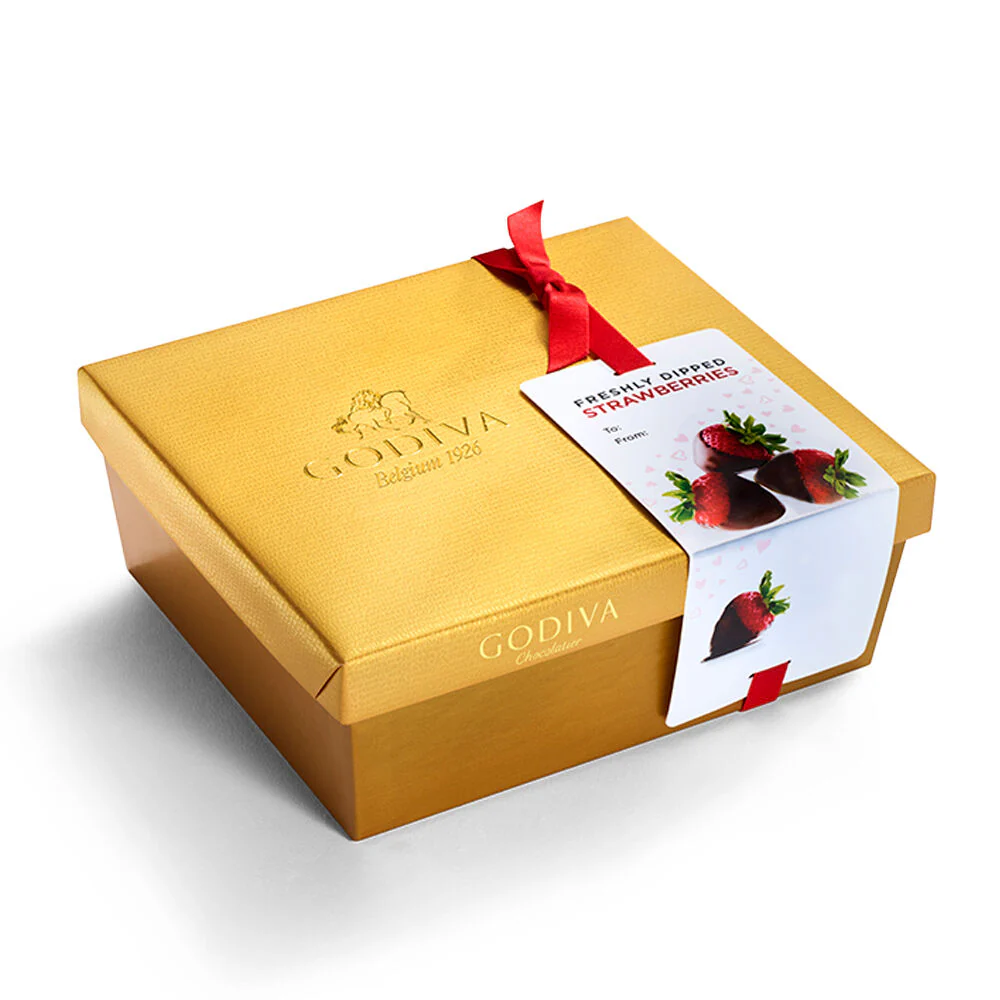 Milk Chocolate Covered Strawberries, Half Dozen - Image 8