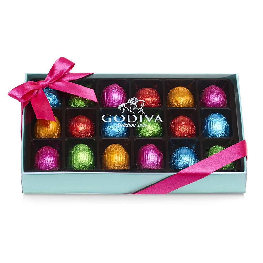 Milk Chocolate Bunny with Chocolate Eggs Gift Box - Image 3