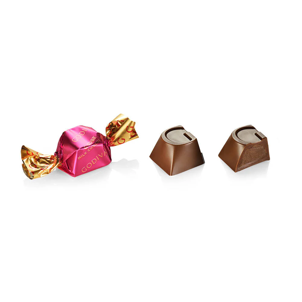 Classic Milk Chocolate G Cube Box, 22 pcs. - Image 3