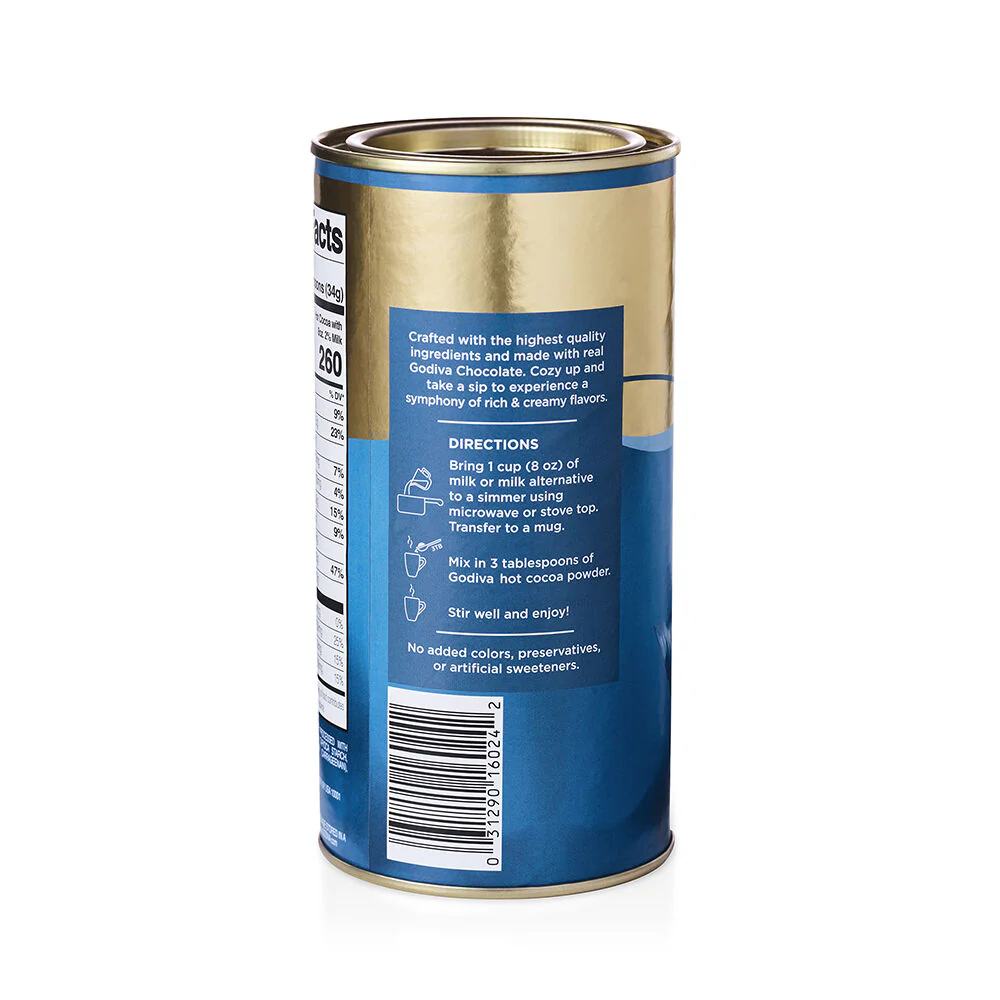 Milk Chocolate Hot Cocoa Canister, 11 Servings - Image 2