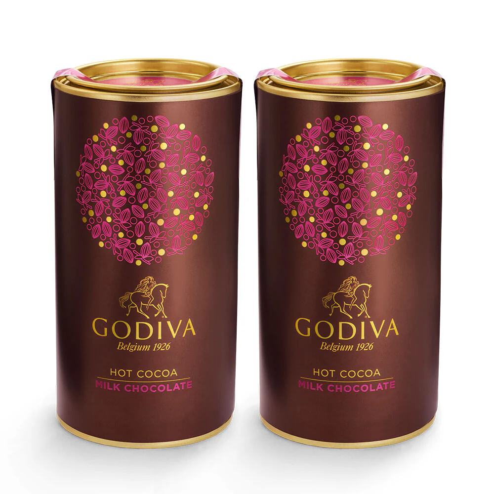 Milk Chocolate Hot Cocoa Canister, Set of 2, 12 Servings Each