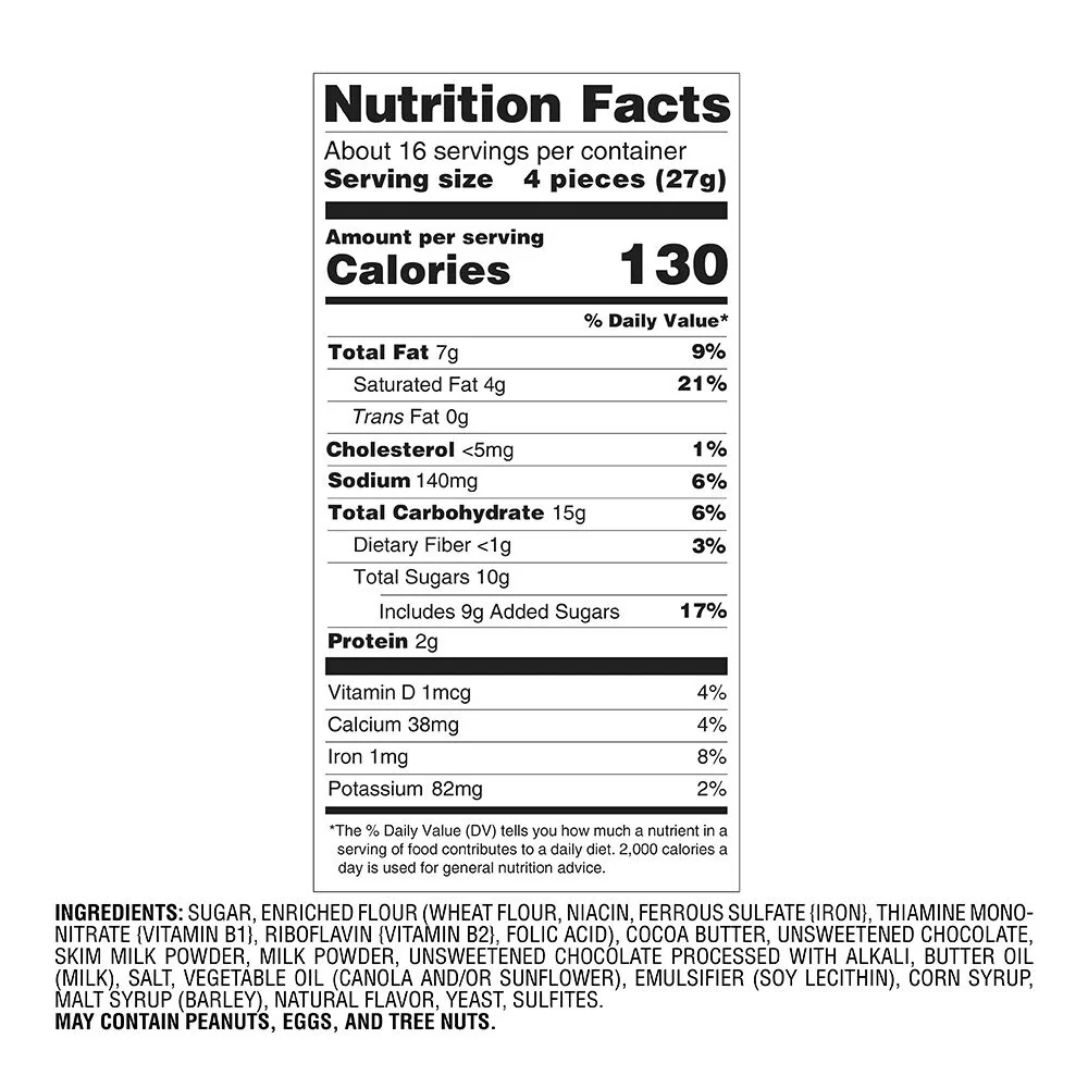 Milk Chocolate Covered Pretzels Canister, 1 lb. - Image 3