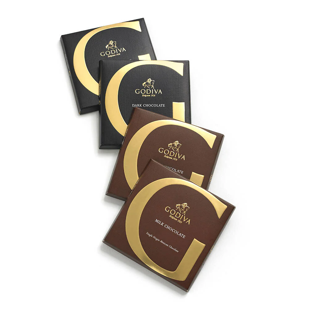 Murder on the Orient Express G by Godiva Chocolate Bar Classic Gift Set, 4 pc. - Image 3