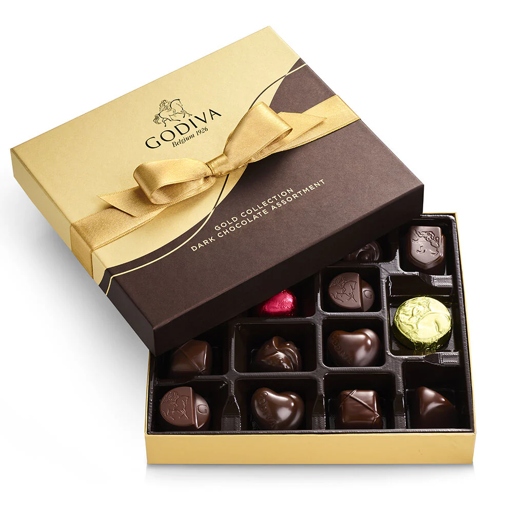 Pure Bliss Chocolate Gift Basket, Classic Ribbon - Image 4