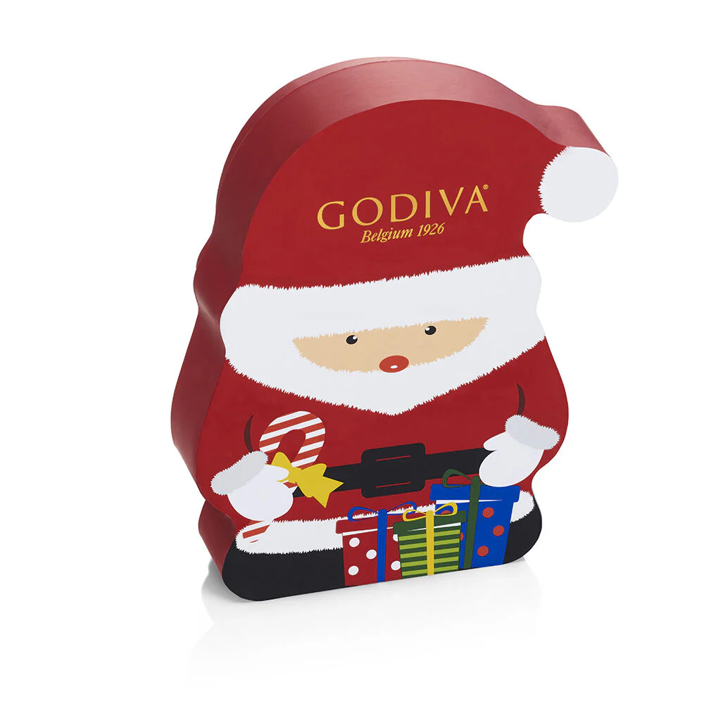 Santa Box With Chocolate Truffles, 8 pc. - Image 3