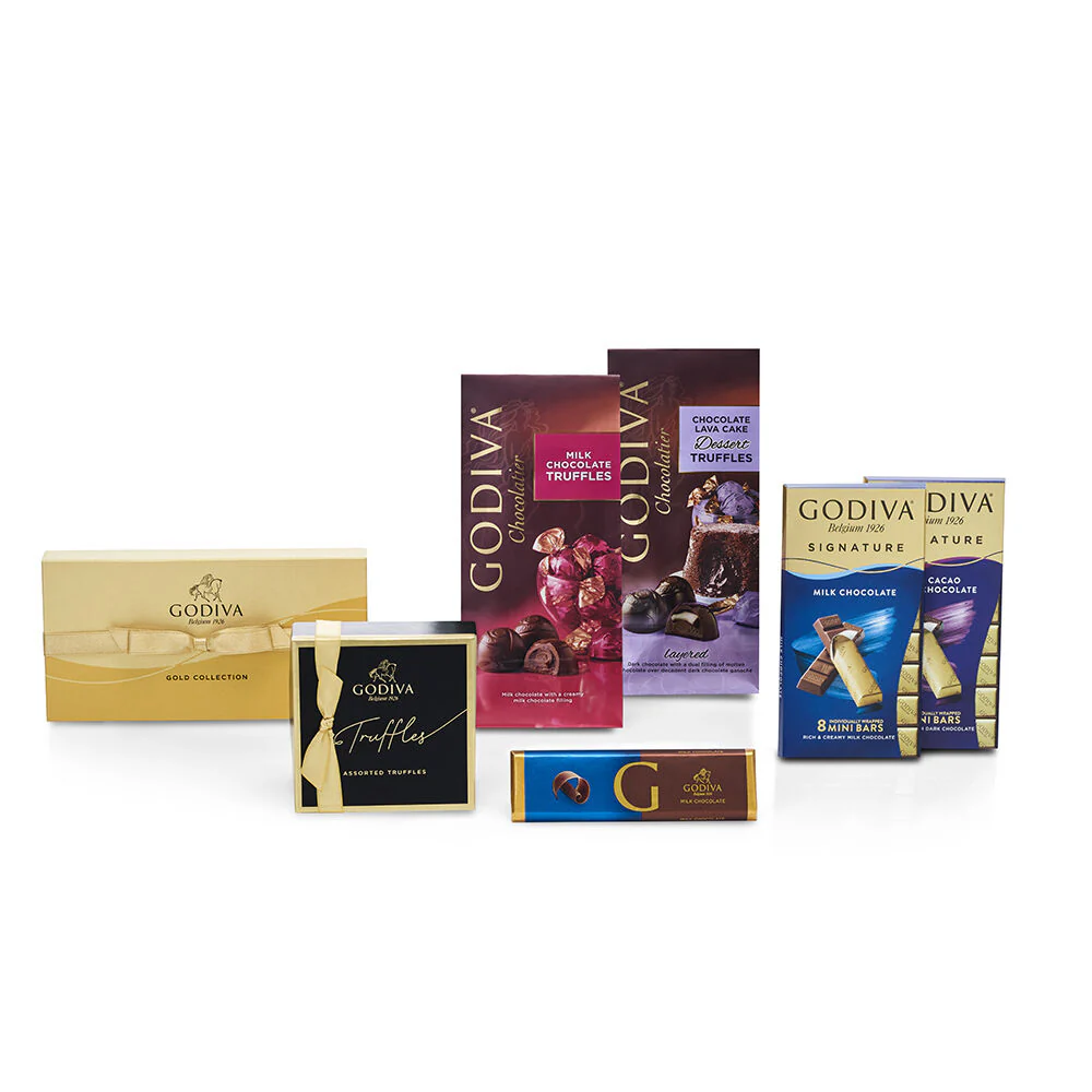 Signature Chocolate Basket, Classic Ribbon - Image 2