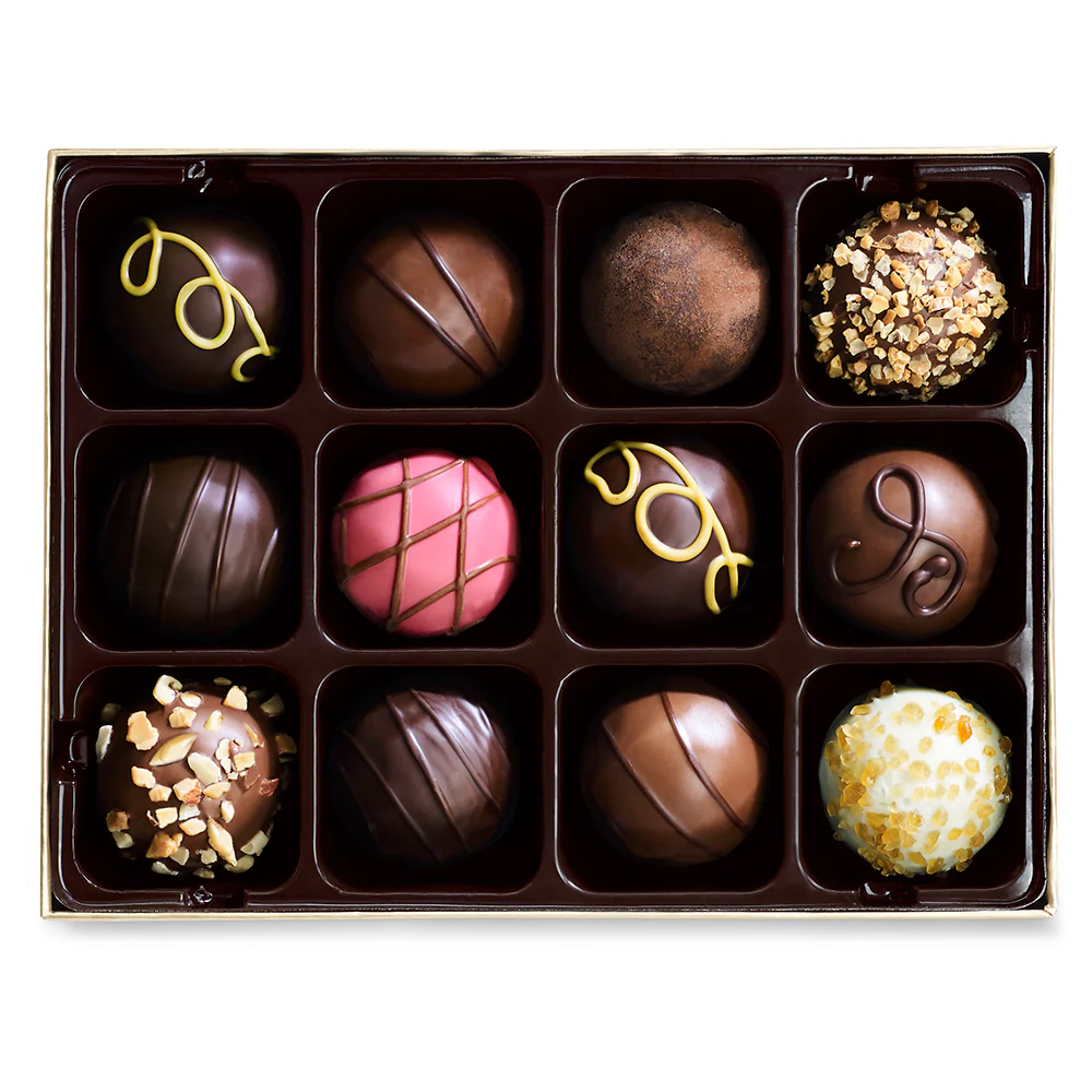 Signature Chocolate Truffles Gift Box, 12 pc. - Image 2