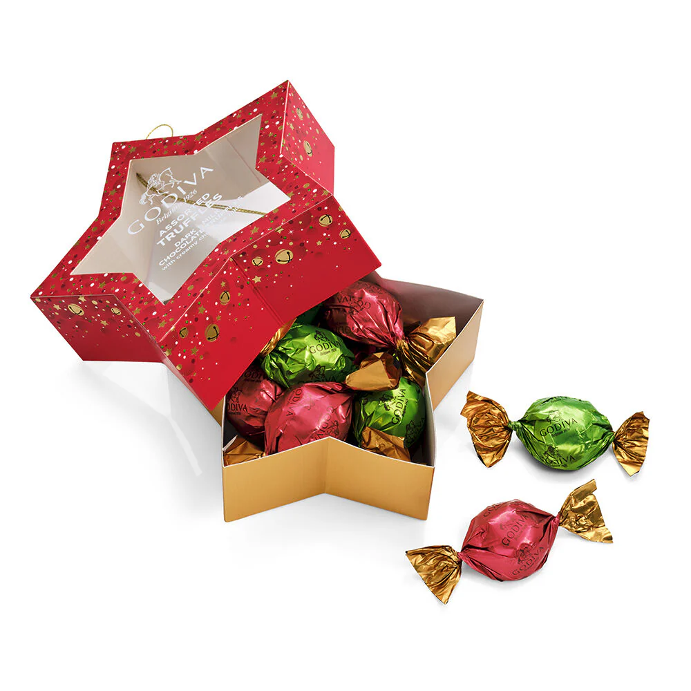 Chocolate Truffle Star Ornament, 10 pc. - Image 2