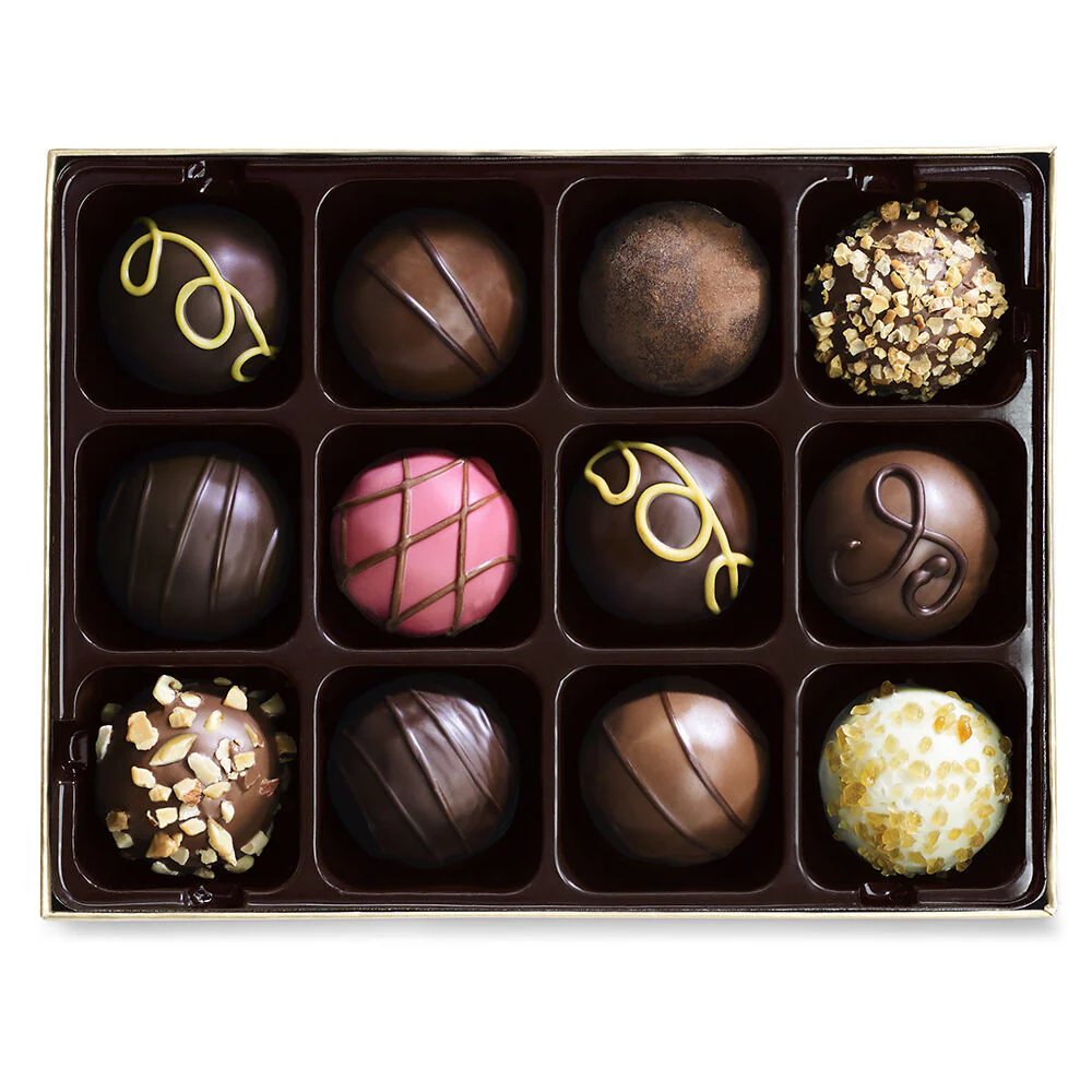 Signature Truffles Gift Box, 12 pc. & Patisserie Dessert Truffles Gift Box, 12 pc. - Image 3