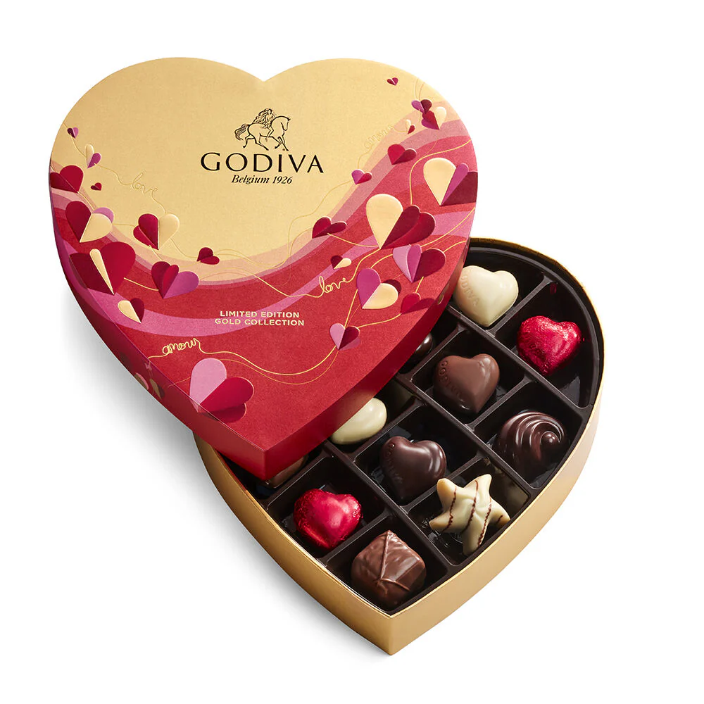 Valentine's Day Chocolate Gift Box Assortment Set - Image 3
