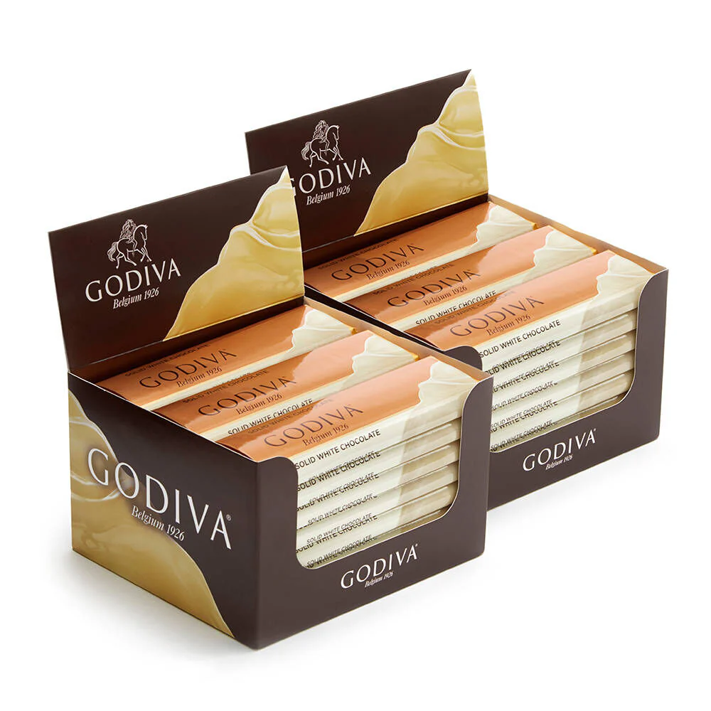 White Chocolate Bar, Pack of 48, 1.5 oz each